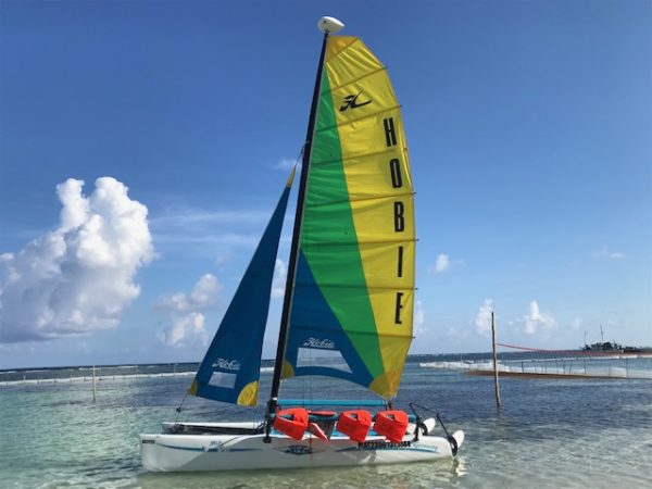 power catamaran and snorkel puerto costa maya royal caribbean